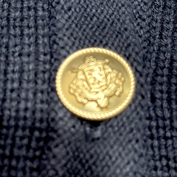 J.Crew Emilie sweater lady jacket in Navy 💯% Cotton NWT SZ L Top Rated - Picture 7 of 11